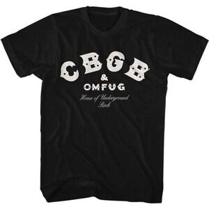 CBGB OMFUG Home Of Underground Rock Logo Punk Music Fan Gift T-Shirt